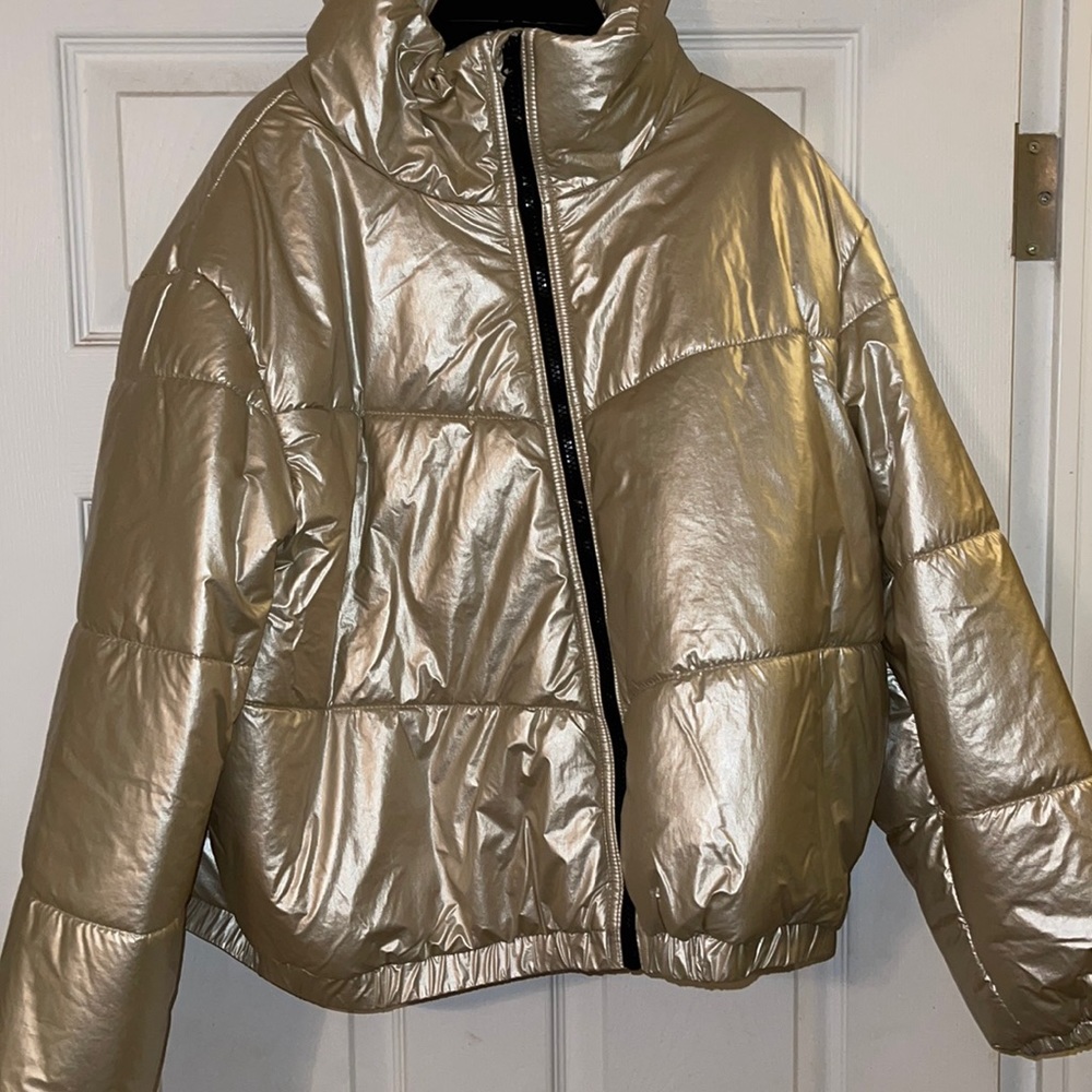 Gold Bomber jacket